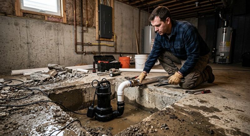 Basement Sump Pump Service in Boston, MA