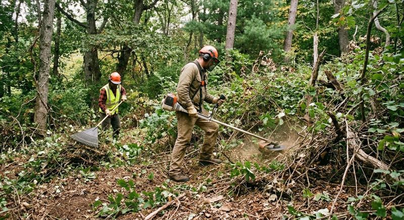Bushes Clearing in Marietta, GA