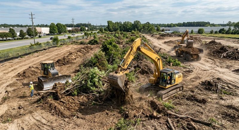 Commercial Land Preparation in Atlanta, GA