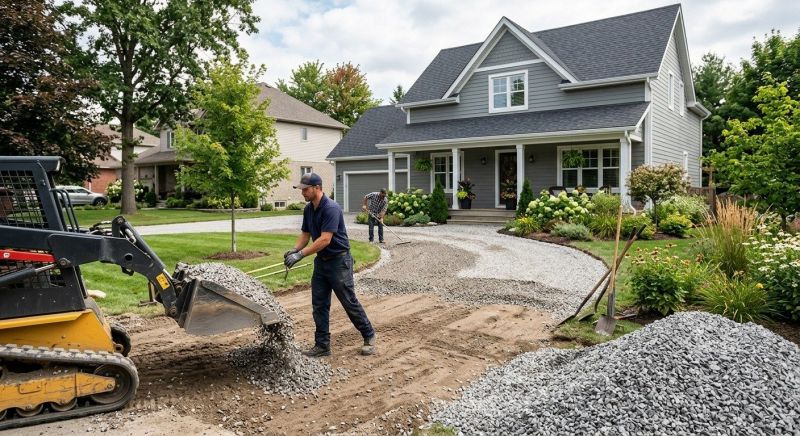 Gravel Pouring in Waldorf, MD