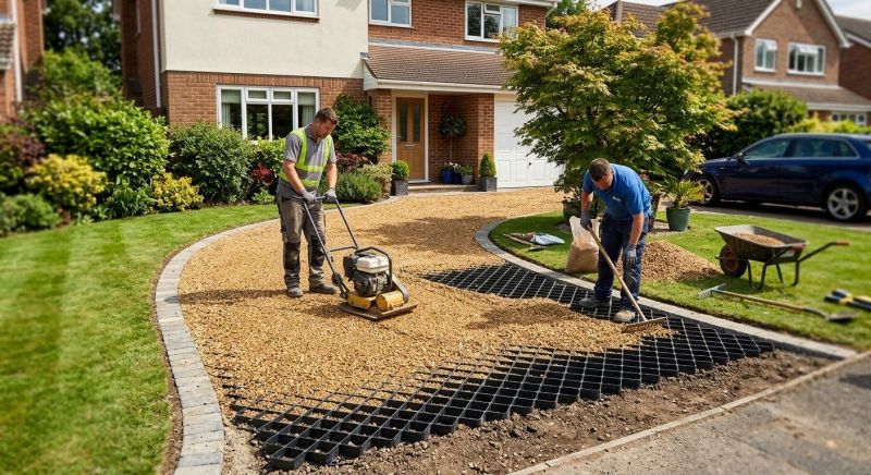 Gravel Walkway Installation in Waldorf, MD