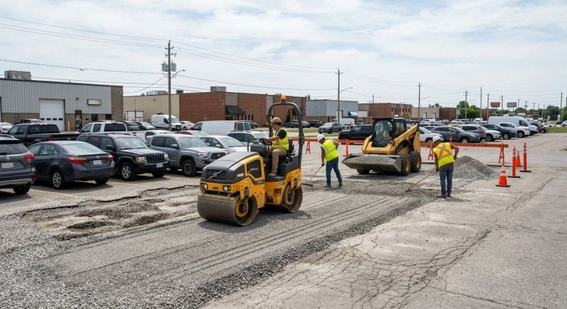 Parking Lot Excavation in Salt Lake City, UT