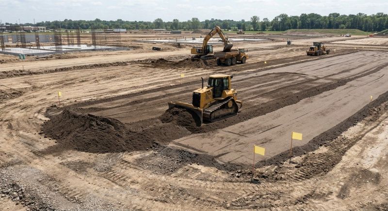 Parking Lot Excavation in Buford, GA