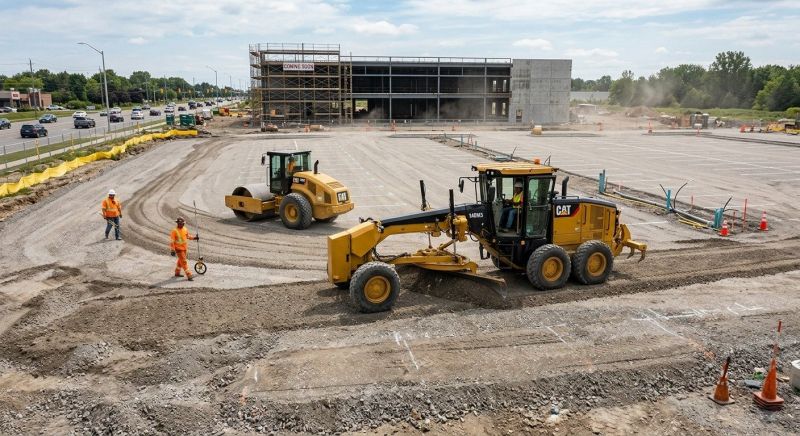 Parking Lot Excavation in Utah County, UT