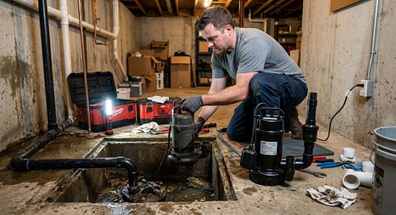 Sump Pump Plumbing in Mobile, AL