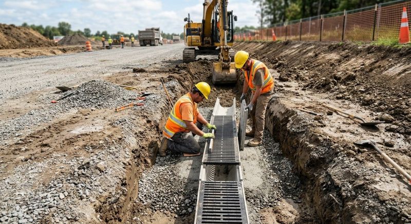 Trench Installation in Houston, TX