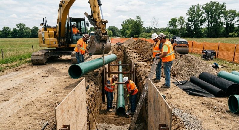Trenching Service in Houston, TX